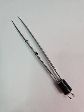 Assi 121040bp Semkin Bipolar Forceps Straight 0.7mm X 14cm