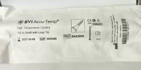 8442-000 Bvi Accu-temp Cautery High Temperature Fine Tip 1/2 In Shaft