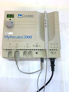 Conmed 02lgj037 Hyfrecator 2000 Electrosurgical Unit With Handpiece S8554