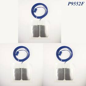Dynamic Diagnostics P9552f Patient Return Electrode Split Corded 3/pack -