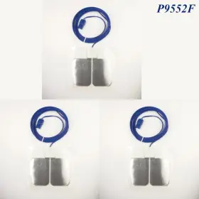 P9552f Dynamic Diagnostics Patient Return Electrode Split Corded 3/pack -