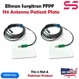 Ellman Ss-154 Surgitron Fppf Patient Plate /h4 Grounding Ce-fast Ship From Texas