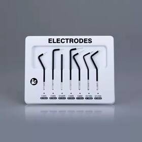Flyer Es-01 7pcs Dental Electrodes Reusable Tips Stainless Steel Fit For Electrosurgery Unit