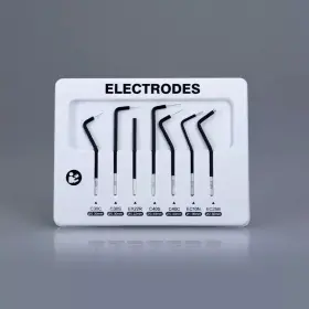 Es-01 Flyer 7pcs Dental Electrodes Reusable Tips Stainless Steel Fit For Electrosurgery Unit