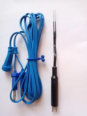 6np1dw Nomi Brothers Nasal Bi-turbinate Probe 17.5cm Electrosurgical Ent Surgery Bipolar Electrode