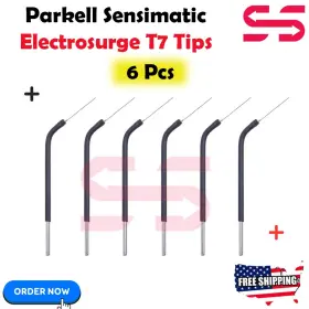 Ss-131 Parkell Dental Electrosurgery Set Of 6 Tips Electrosurge T7 Reusables From Usa