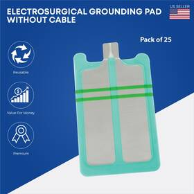 Stellmacher Instruments Inc Gbs-db1031a/25-gbs-db1031a/50 Electrosurgical Grounding Without Cable Bipolar Esu Pad Pads