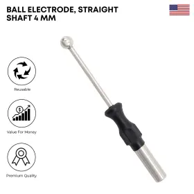 Sm-02eu-1003 Stellmacher Instruments Inc Ball Electrode Straight 4mm Shaft Electrosurgical