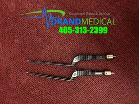Stryker 6730-220-007 Lot Of 2 Sliverglide Pro Series 0.7mm Tip Bipolar Forceps