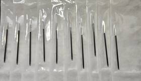 Utah Medical Dbl-311 Electrosurgical Electrode 3mm X 11cm Box Of 10