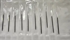 Dbl-311 Utah Medical Electrosurgical Electrode 3mm X 11cm Box Of 10