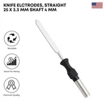 Knife Electrode 25 X 3.3 Mm Straight 4 Shaft Electrosurgical New. Price: $33.84.