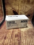 Acco 72010 Mini Binder Clips - Black/silver (144 Units) New. Price: $39.99.