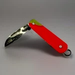 Vintage Mini Novelty Red Pocket Folding Single Blade Knife Japa Key Chain Micro Unspecified. Price: $26.00.