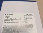 BOX/50 Units: Covidien Edge E1455-6 Insulated Blade Electrode 6.5" New. Price: $129.99.