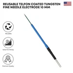 Teflon Coated Tungsten Fine Needle Electrode 10 Mm Electrosurgical New. Price: $33.67.