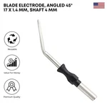 Electrode Blade 45 Angled 17 X 1.4MM Shaft Electrosurgical New. Price: $32.84.