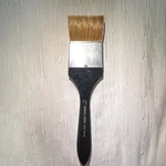Daniel Smith 2209 Flat Artists' Brush 2" England Used. Price: $25.00.